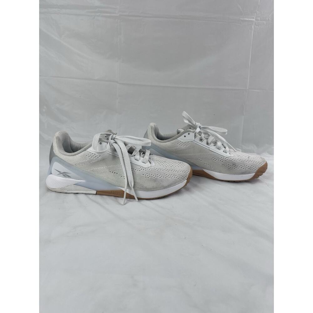 Reebok Nano X1 Size 9 White Running Training Shoes Athletic Sneakers Comfort